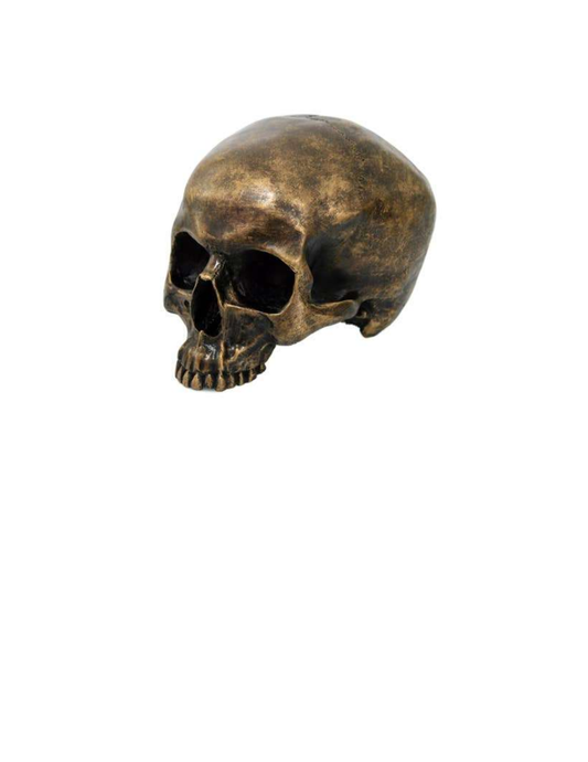Bruh Gold Skull