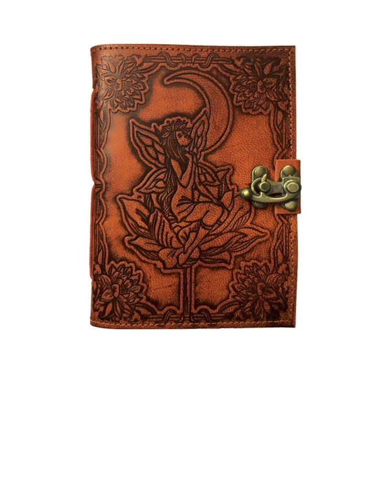 Fairy Moon Leather Journal