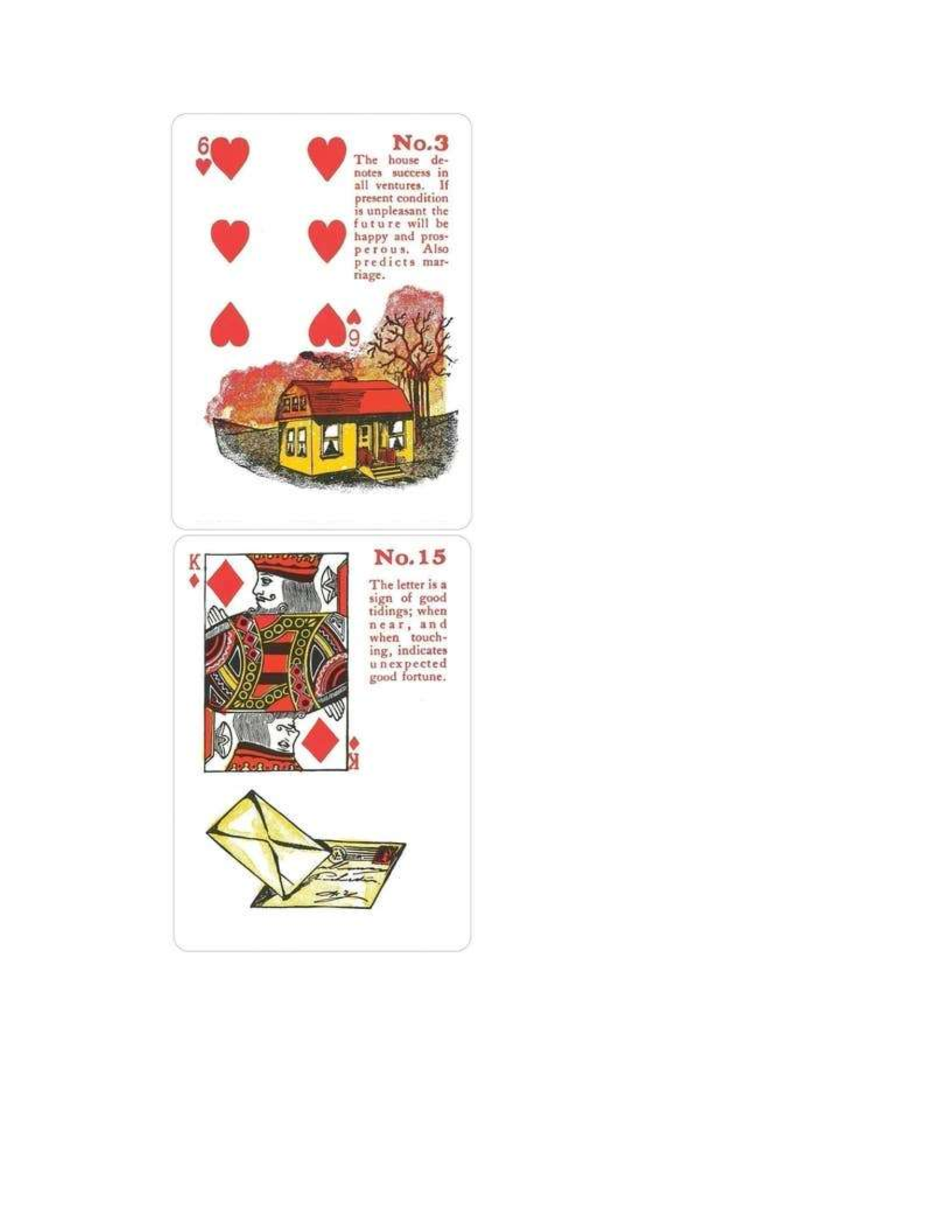 Gypsy Witch Fortune Telling Playing Cards