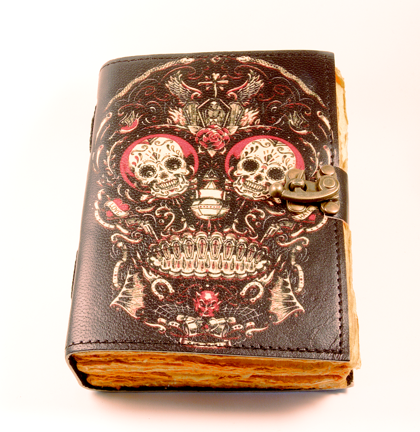 Handcrafted Skull Handcrafted Leather Journal