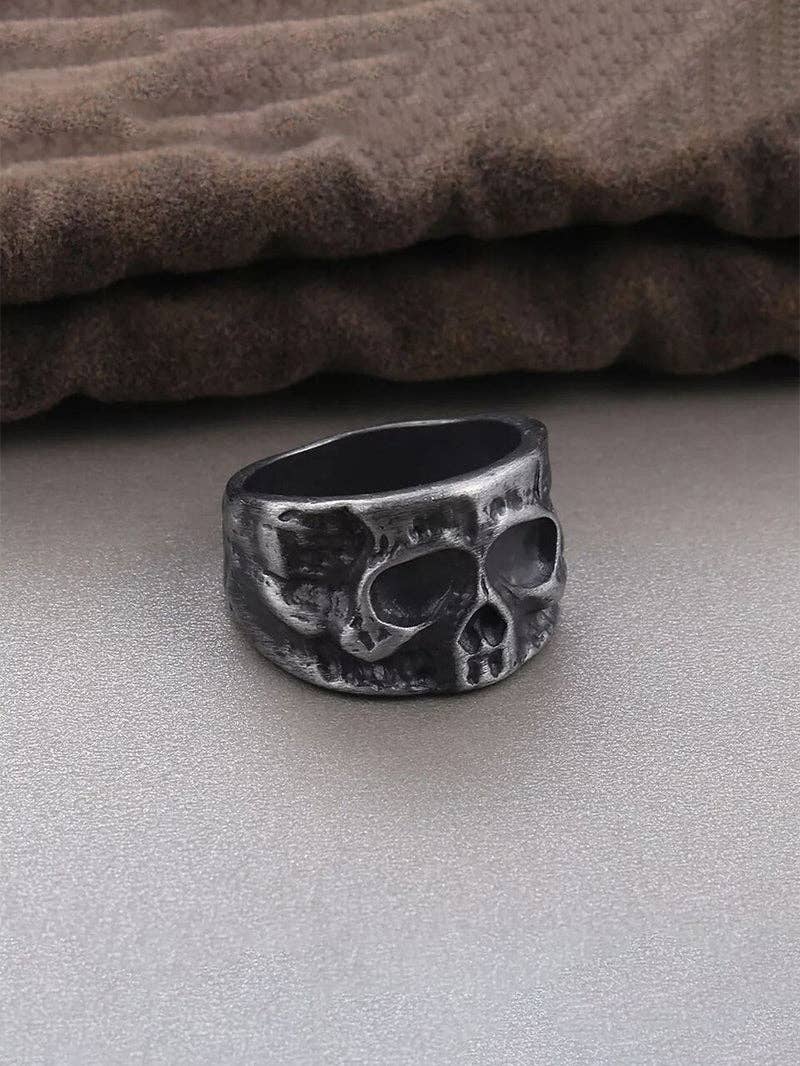 Punk Style Skull Ring