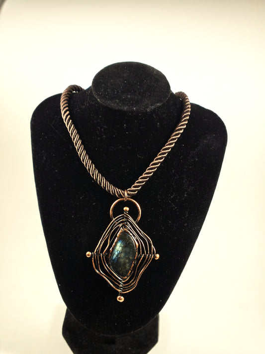 Labradorite necklace