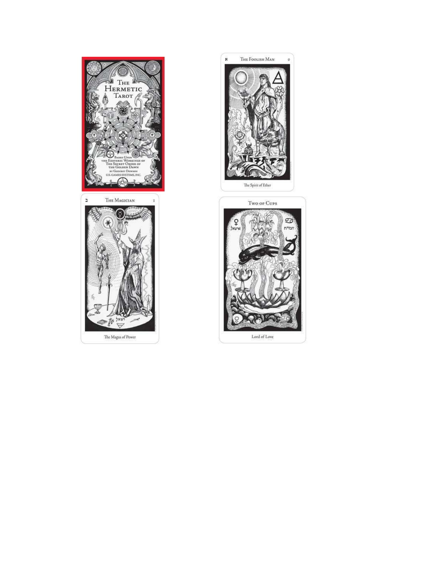 The Hermetic Tarot Cards