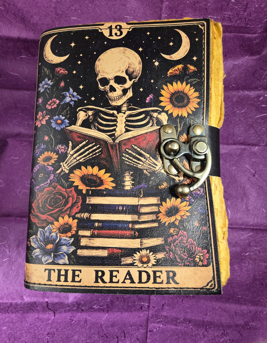 Handcrafted Leather Journal (8x6, 400 Pages) The reader