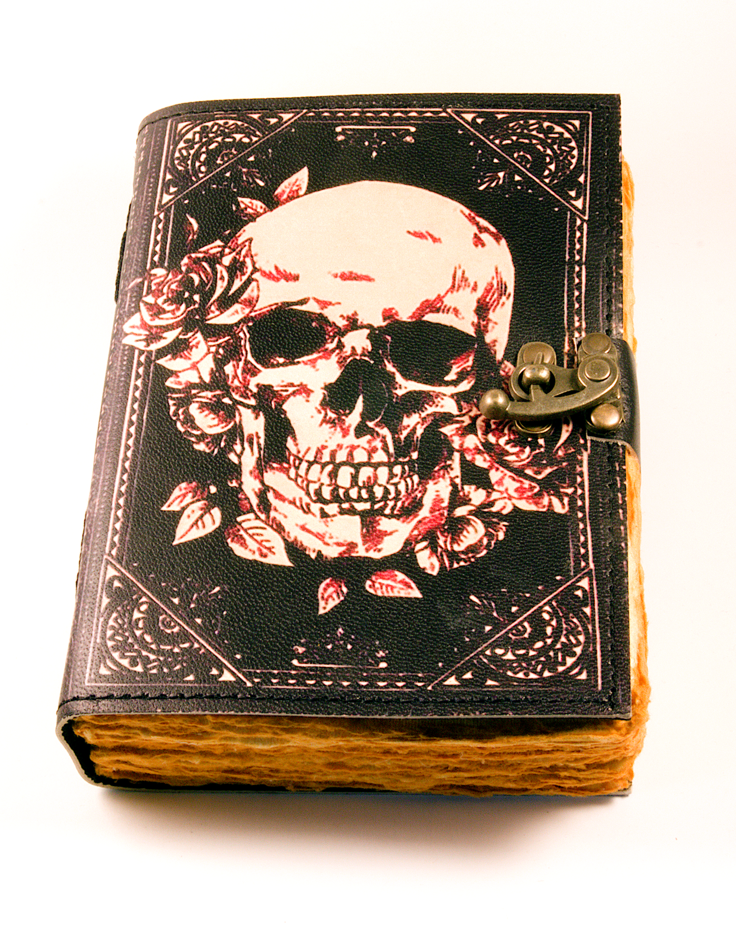 Skull & Rose Handcrafted Leather Journal